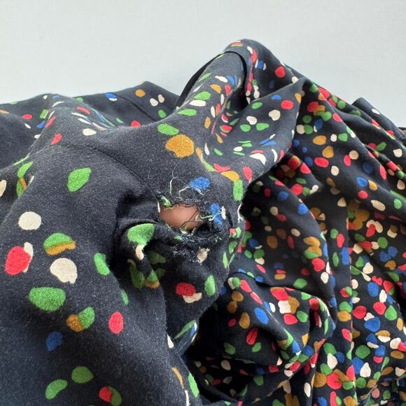 Anthropologie MAEVE Button Up Short with Multicolored Polka Dots. Whimsy. Artsy - Picture 8 of 8